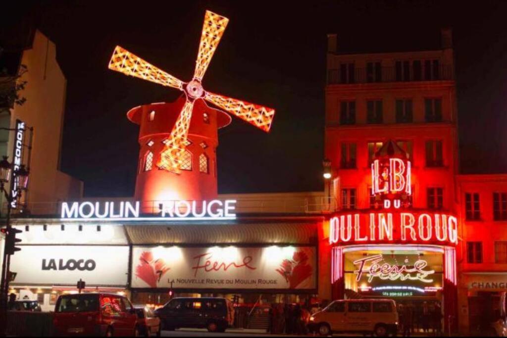 Paris Sacre Coeur Montmartre Et Tour Eiffel, 8 People, Apartment Ngoại thất bức ảnh